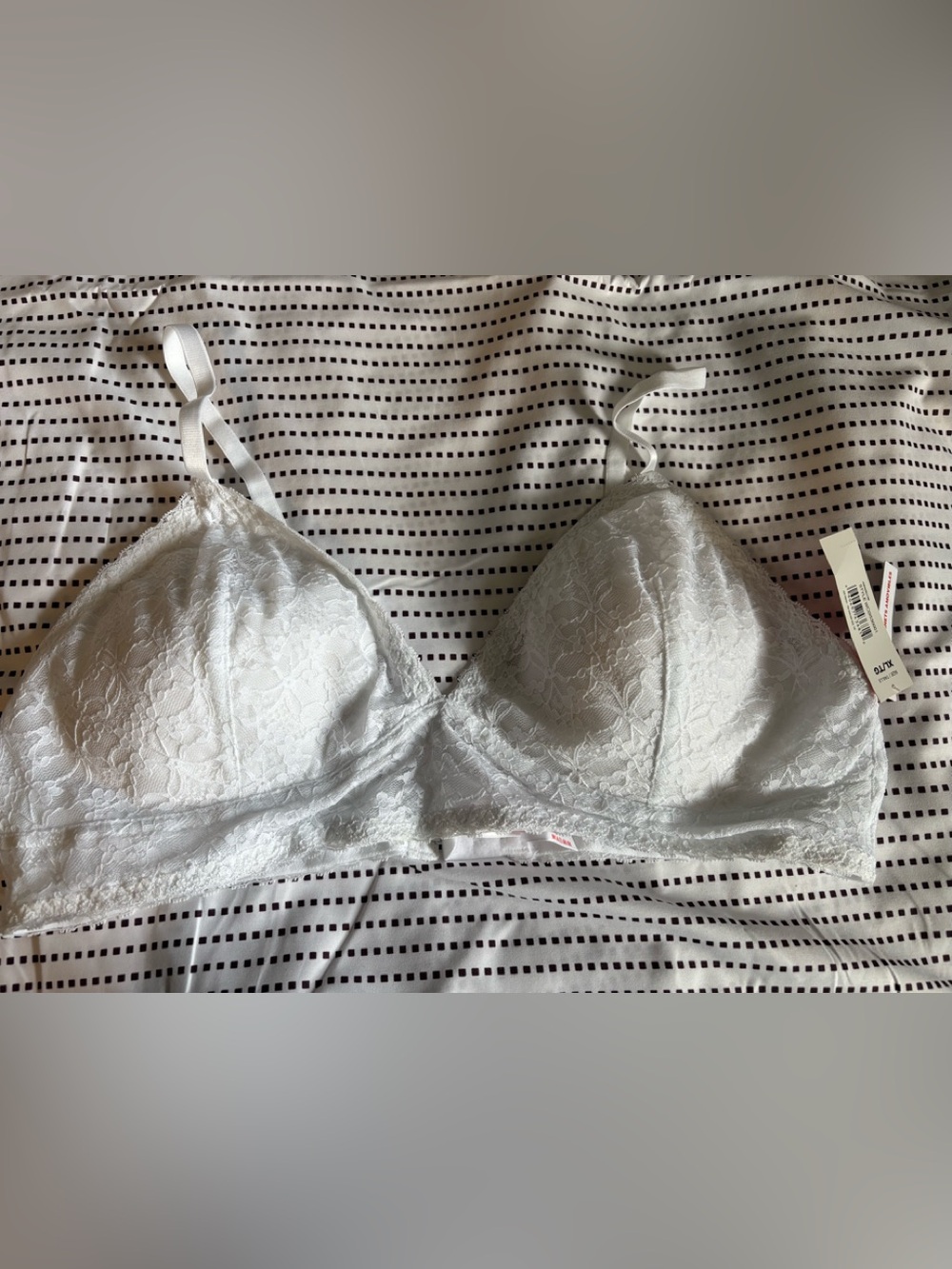 Joe Fresh White Lace Bralette